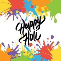 Happy Holi Illustration vector