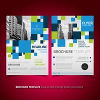 Business Brochure Design Flyer vector