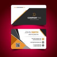 Light Business Card vector