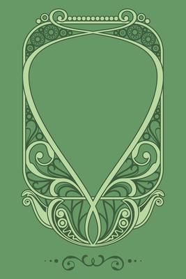 Natural Art Nouveau Frame Vector