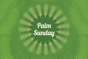 Palm Sunday Background vector