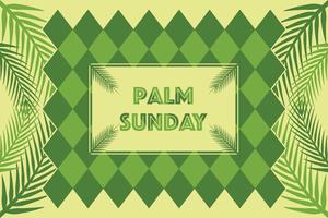 Palm Sunday Background vector