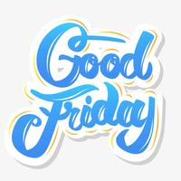 Good Friday Background vector