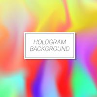 Abstract Holographic Background vector