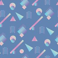 Holographic Geometric Pattern vector