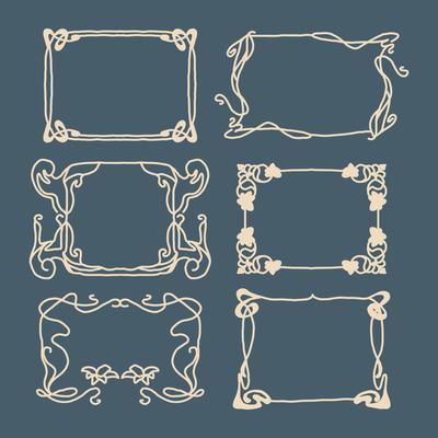 Art Nouveau Frames