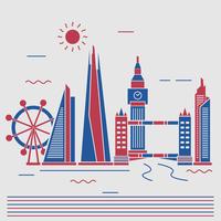 The Shard Building vector