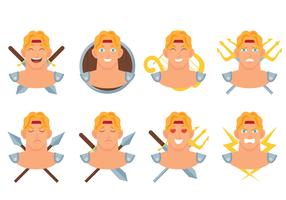 Hercules Face Emotion vector