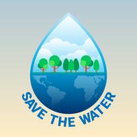 World Water Day Illustration vector