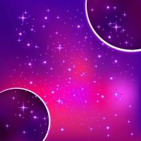 Ultra Violet Galactic Background vector