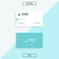 Simple business card  vector