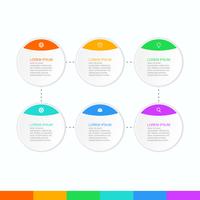 Abstract infographics options template vector illustration that you can edit according to your needs 2