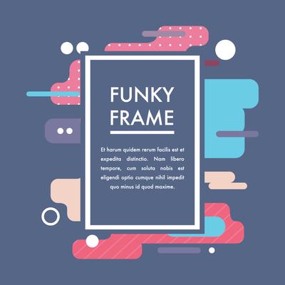 Super Colorful Bold Funky Frames