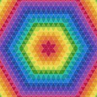 Colorful Triangle Geometric Pattern Background vector