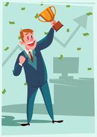 Businessman Champions vector