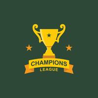 Logo de la Liga de Campeones vector