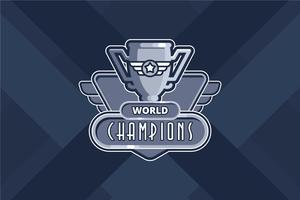 Champion Illustration vector