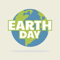 Earth Day Poster vector