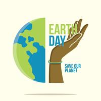Earth Day Illustration vector