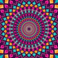 kaleidoscope pattern vector