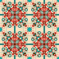 kaleidoscope pattern vector