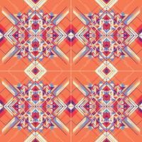 kaleidoscope pattern vector