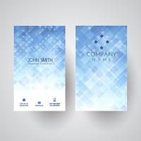 Modern business card design  vector