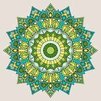 Fondo mandala decorativo vector