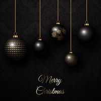 Elegant Christmas background vector