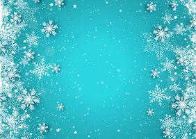 Christmas snowflakes  vector