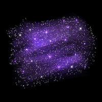 Purple glitter background vector
