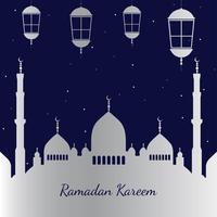 Fondo de Ramadán vector