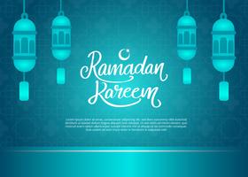 Ramadan Kareem Vector Background