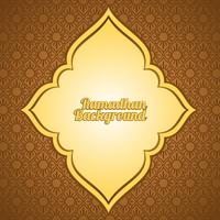 Ramadhan Background Template Vector