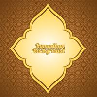 Ramadhan Background Template Vector