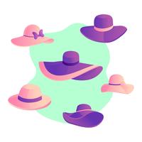 Kentucky Derby Hats Vector