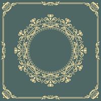 Art Nouveau Frame Vector