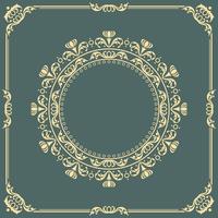 Art Nouveau Frame Vector