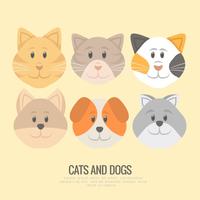 Vector Puppies and Kittens 