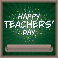 Happy Teachers Day vector