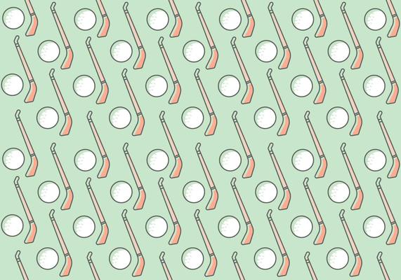 Unique Vintage Golf Pattern Vectors