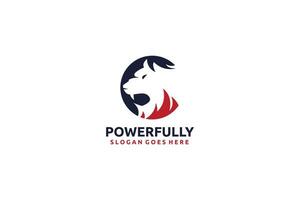 Powerful Tiger Logo vector