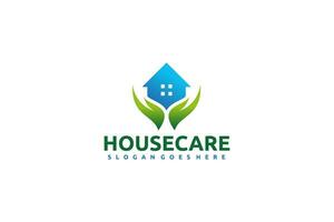 Logotipo de House Care vector