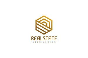 Luxurious Real estate Logo vector