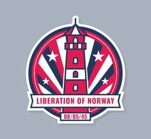 Unique Norwegian Day of Liberation Vectors