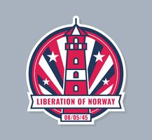 Unique Norwegian Day of Liberation Vectors