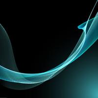 Abstract background with flowing shape  vector