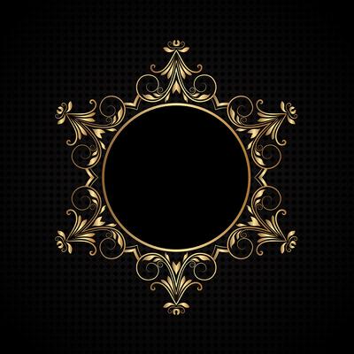 Luxury frame background 