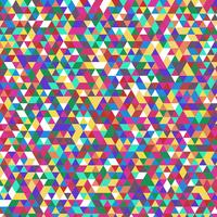 Patrón triangular abstracto vector