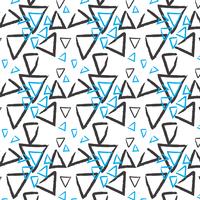 Hand drawn pattern background  vector